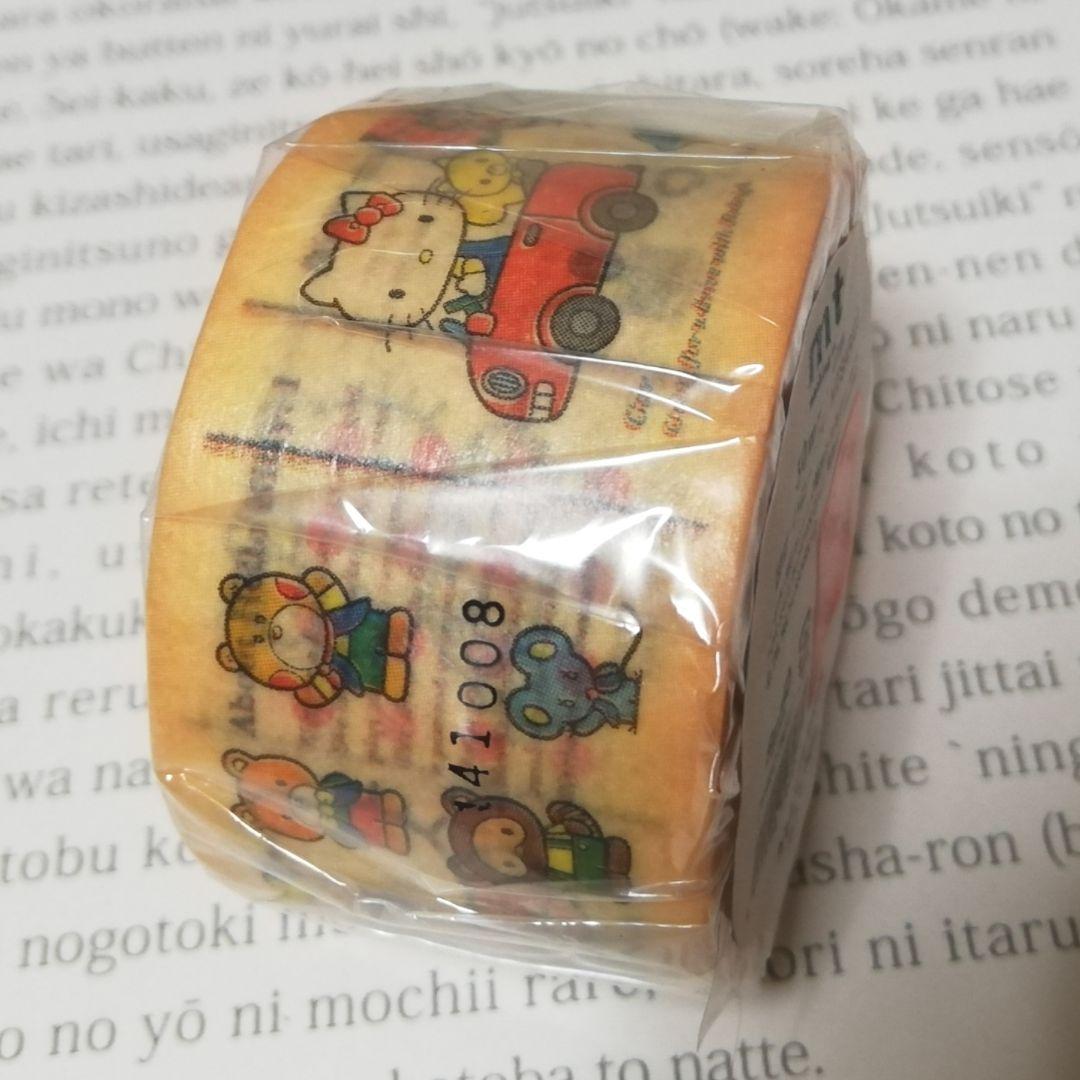 mt SANRIO マスキングテープ 図鑑 ハローキティ キティちゃん マステ