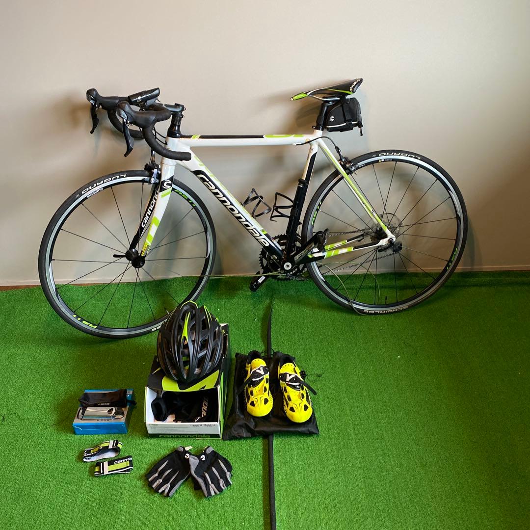 Cannondale ロードバイク ヘルメット・シューズ付き