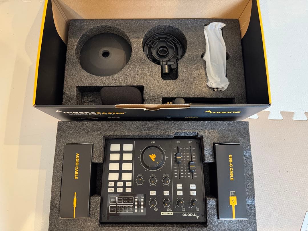 maono AU-AM100 K1 オーディオインターフェースマイクセット