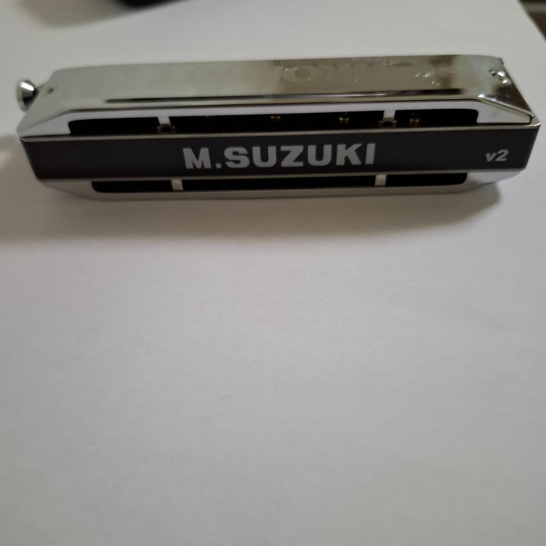 【美品】SUZUKI スズキ クロマチックハーモニカ SCX-48C
