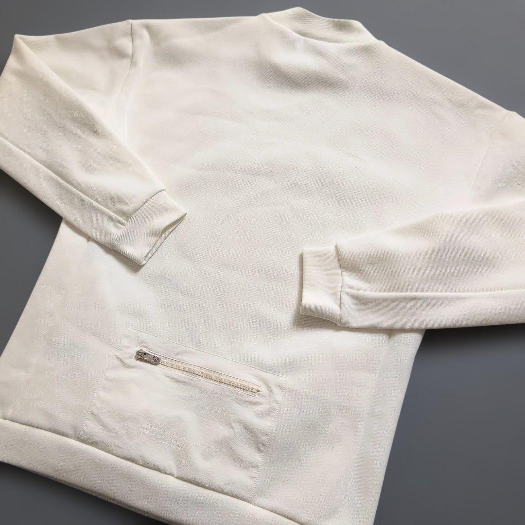 【美品】テーラーメイドゴルフ 3D立体ロゴ　モックネック長袖　M