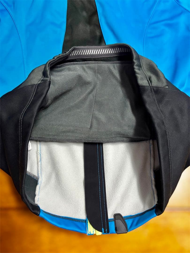 【新品未使用】SHIMANO ウィンドブレークジャケット 青/黒 メンズMサイズ