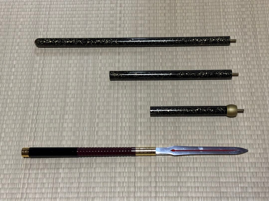 槍　やり　上槍　4本継　模造刀　模擬刀　舞踊　大衆演劇　芝居　コスプレ　着物