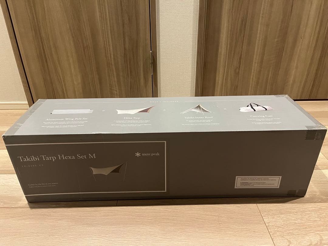 スノーピーク 焚き火タープ　ヘキサM 正規品