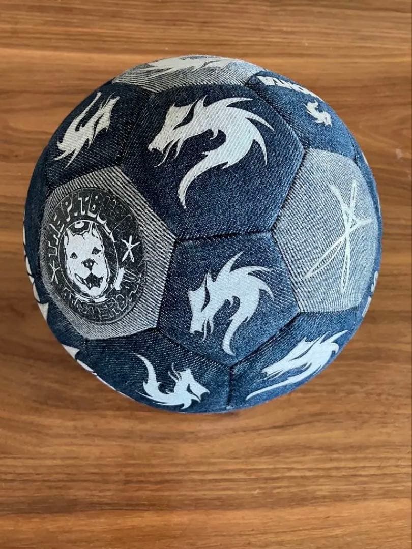 MONTA デニム生 ストリートサッカーボール　4.5号