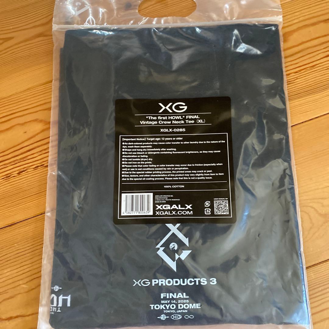【新品未開封】XG_The First HOWL FINAL Tシャツ XL