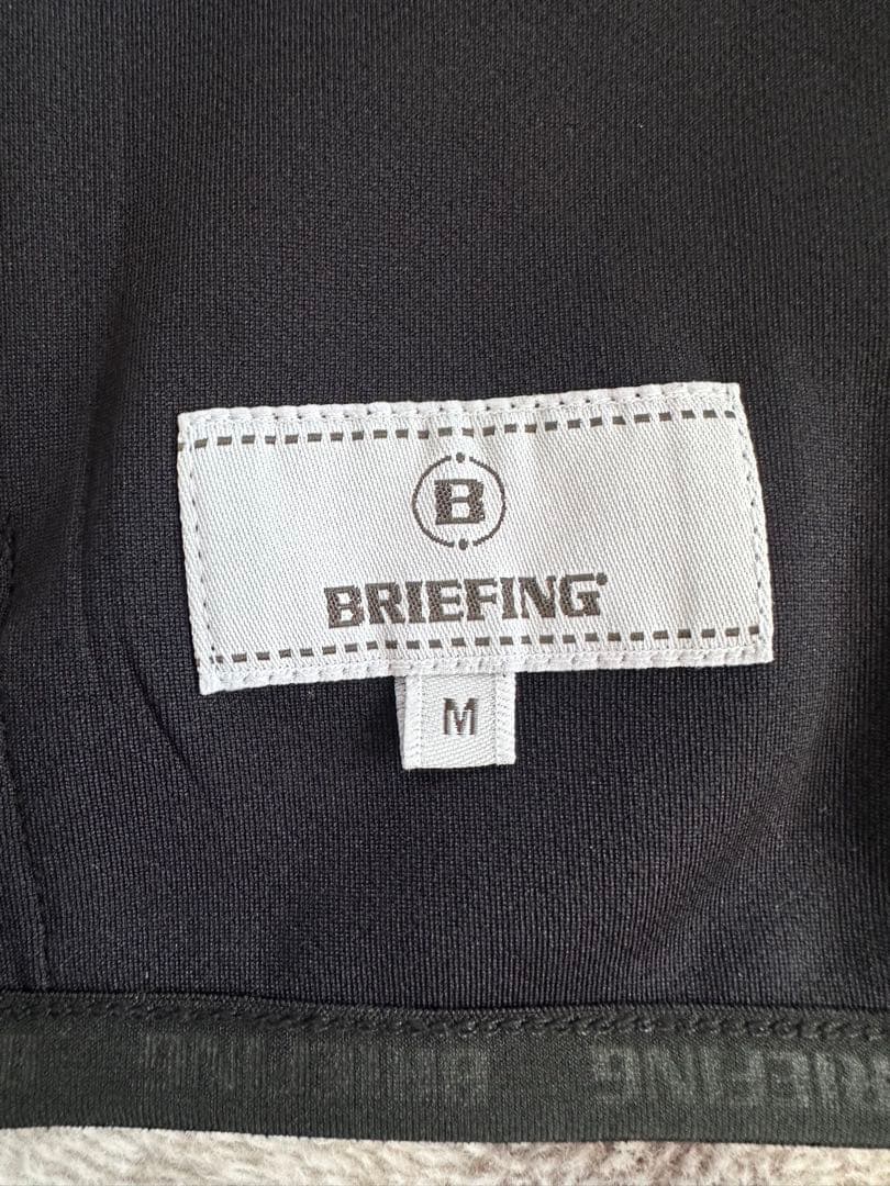 【美品】BRIEFING 3DロゴベストM