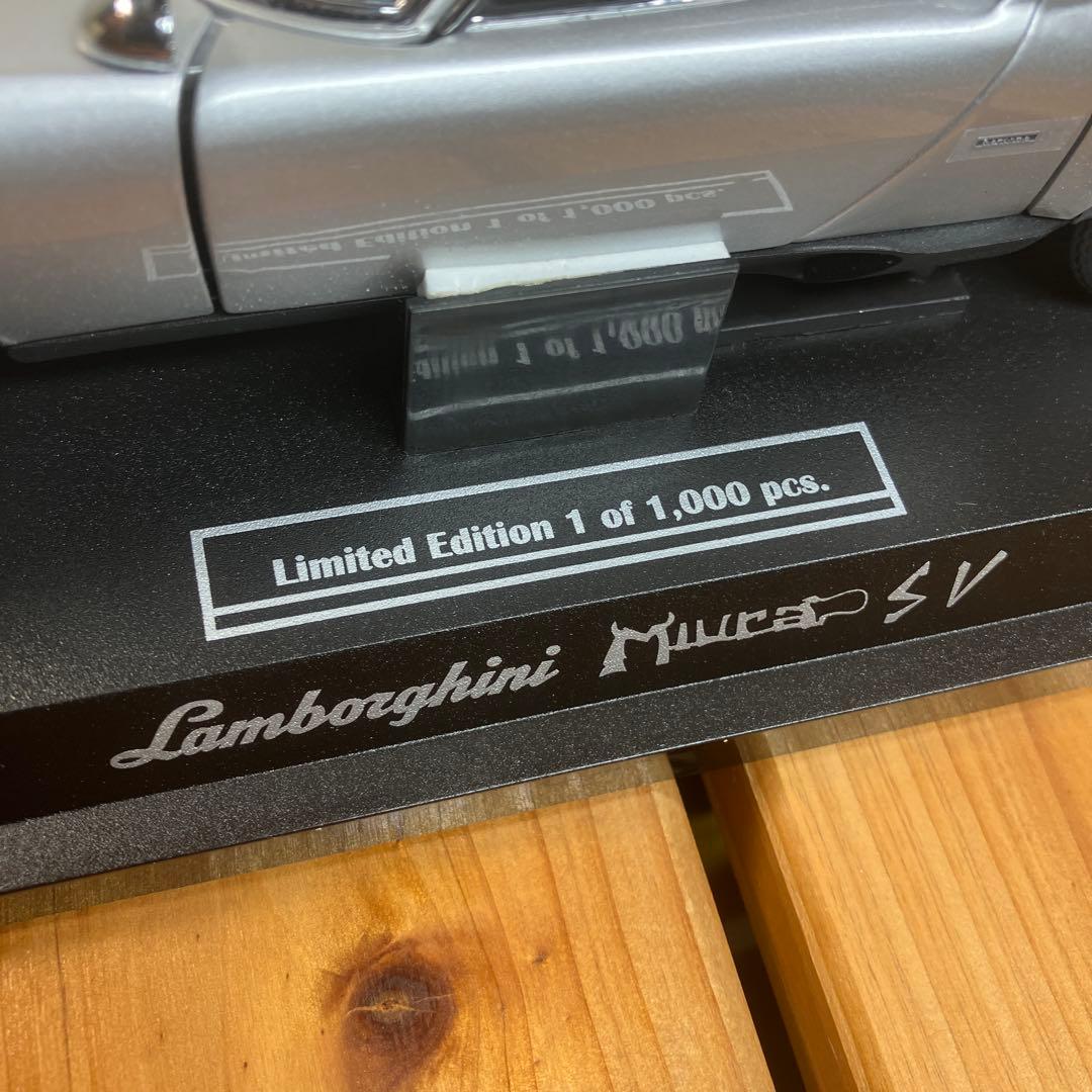 京商 1/18 ランボルギーニ ミウラ P400SV シルバー