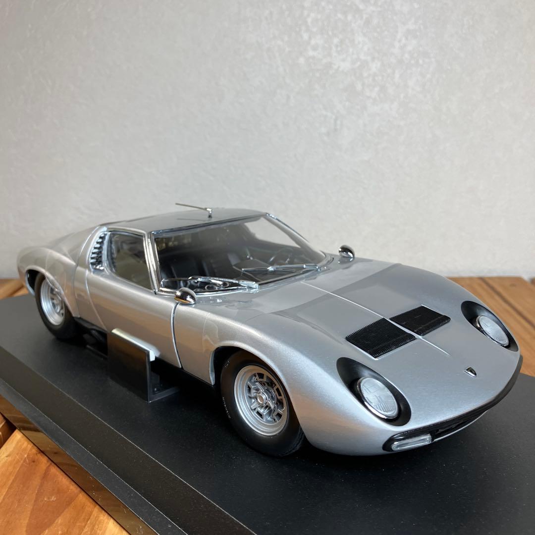 京商 1/18 ランボルギーニ ミウラ P400SV シルバー