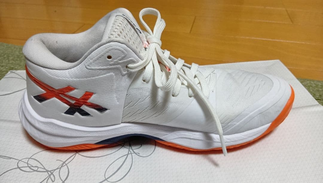 バレーボール　シューズ　24.5　アシックス