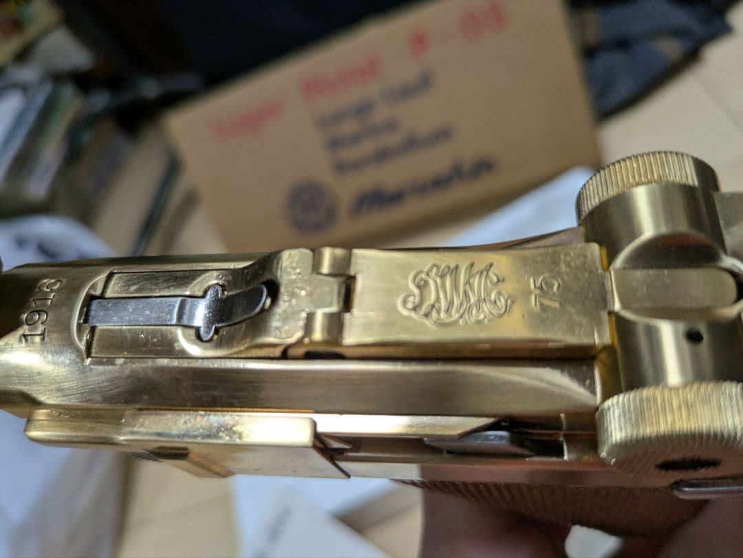 マルシンルガーp08中古飾り用