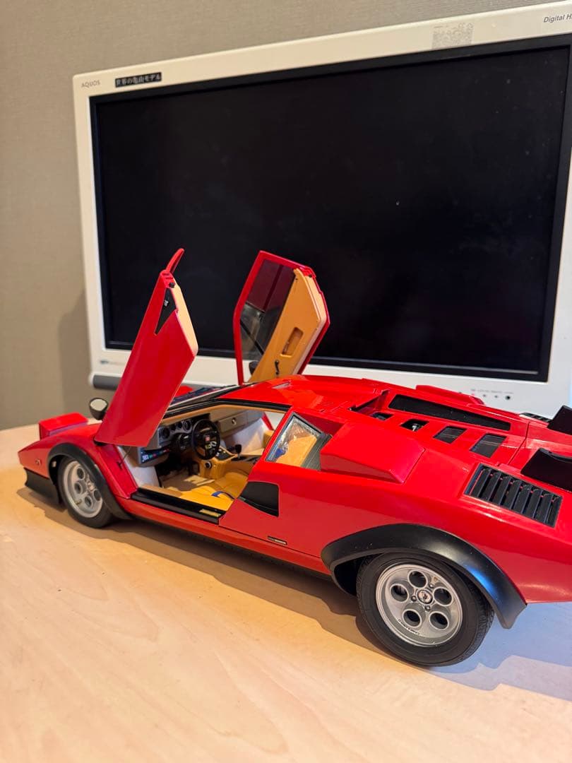 デアゴスティーニ　ランボルギーニ カウンタックLP500S 欠品完成品