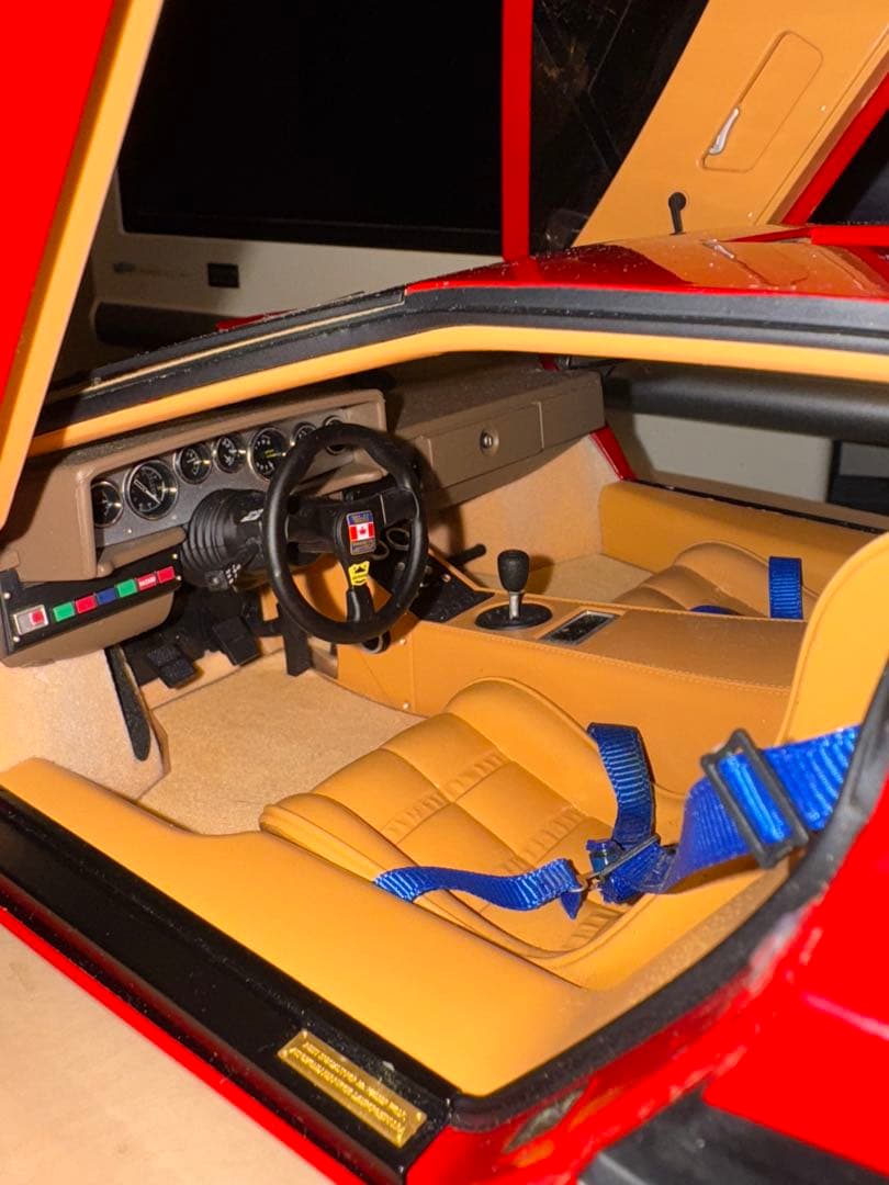 デアゴスティーニ　ランボルギーニ カウンタックLP500S 欠品完成品