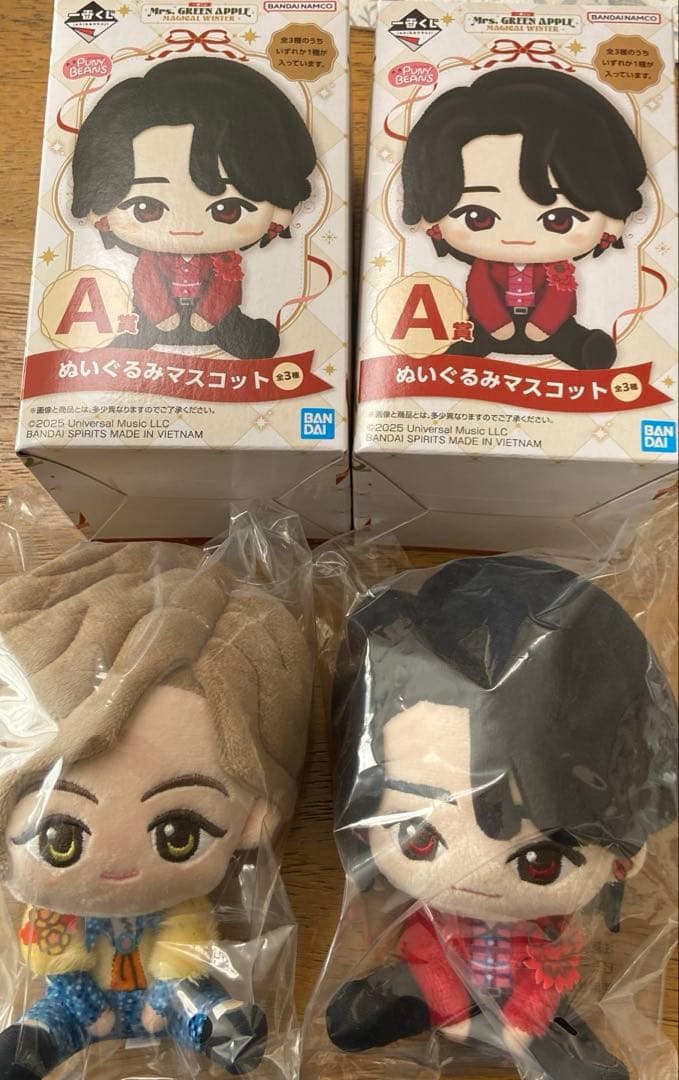 あ*ん様 Mrs. GREEN APPLE 一番くじA賞 藤澤涼架　大森元貴