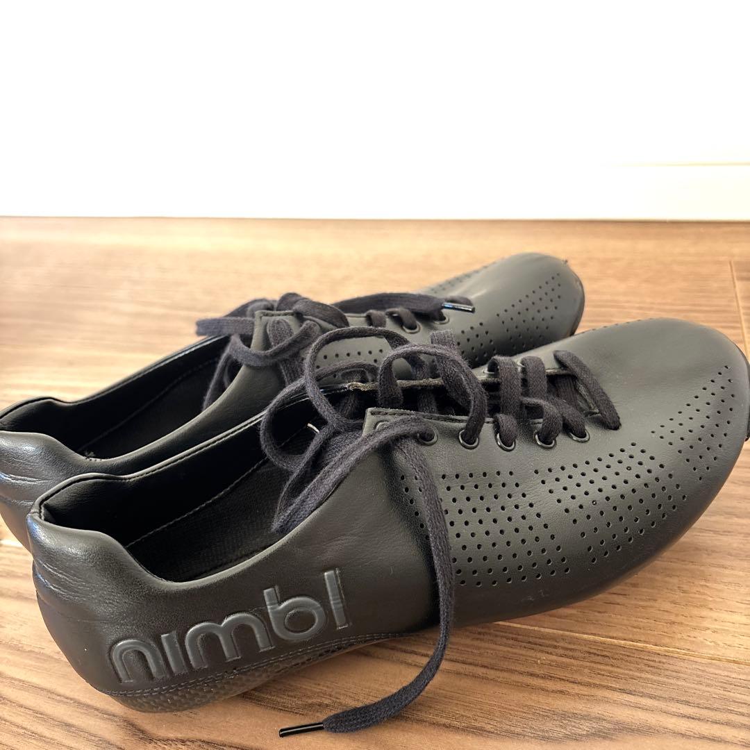 競輪選手も使用する nimbl（ニンブル） ブラック / サイズ41