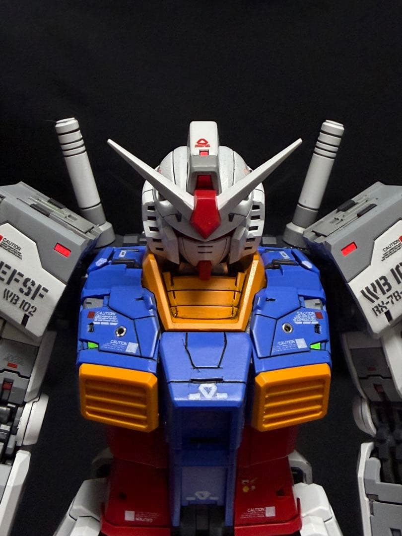 1/100 rx78-2ガンダム 改修塗装済完成品 fatcat ガンプラ完成品