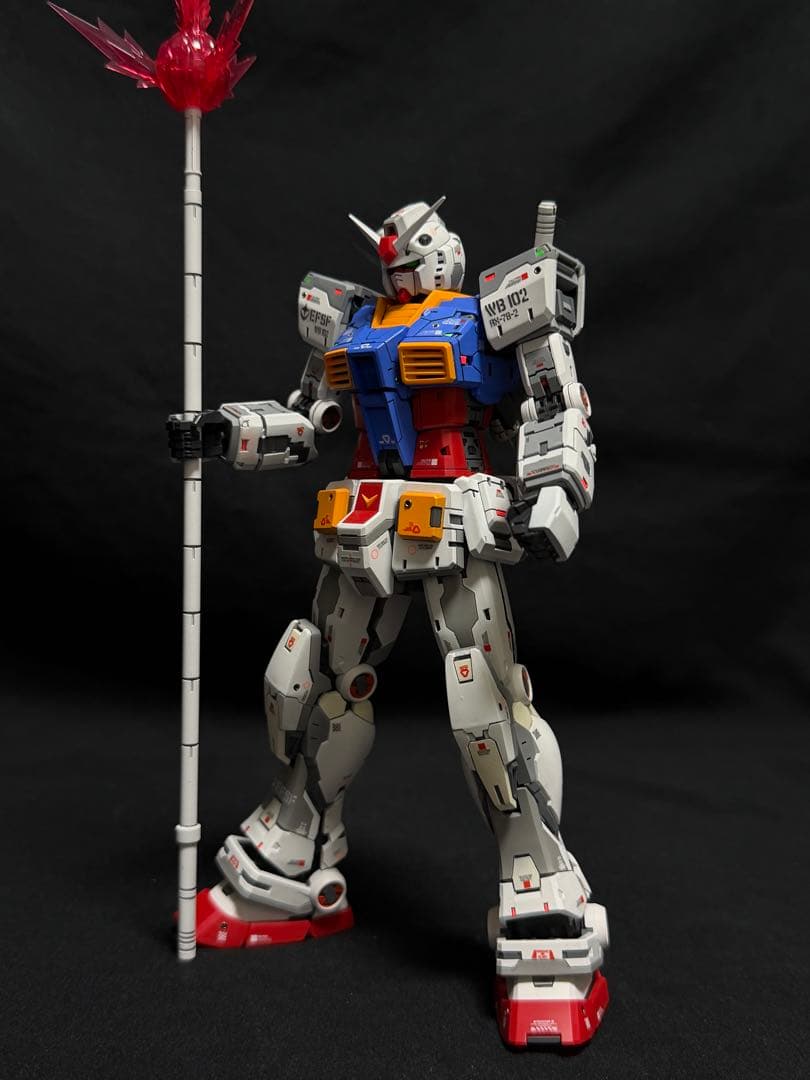 1/100 rx78-2ガンダム 改修塗装済完成品 fatcat ガンプラ完成品