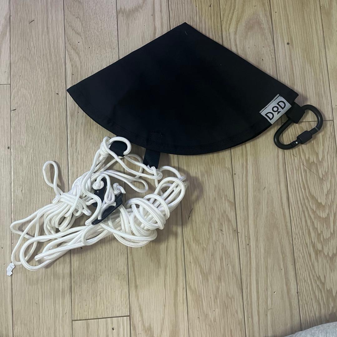 最終値下げ！即日発送！DOD いつかのタープ　ブラック　トンガリハット