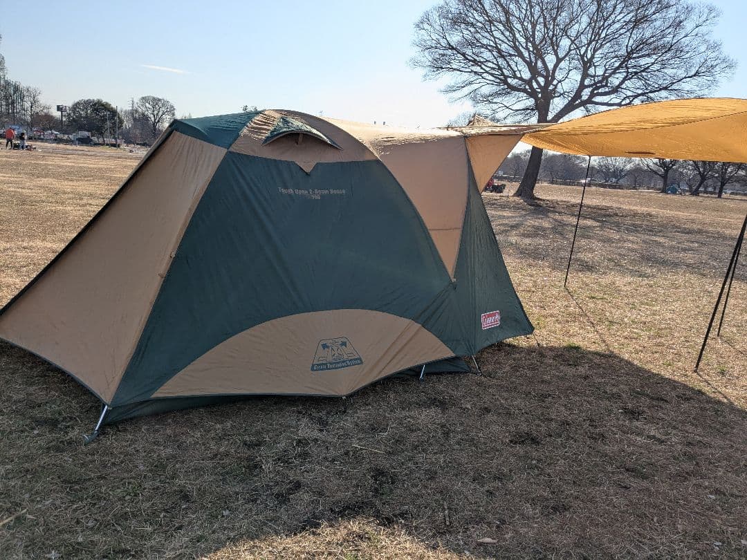 コールマン　タフオープン2ルームハウス　キャンプ　テント　Coleman