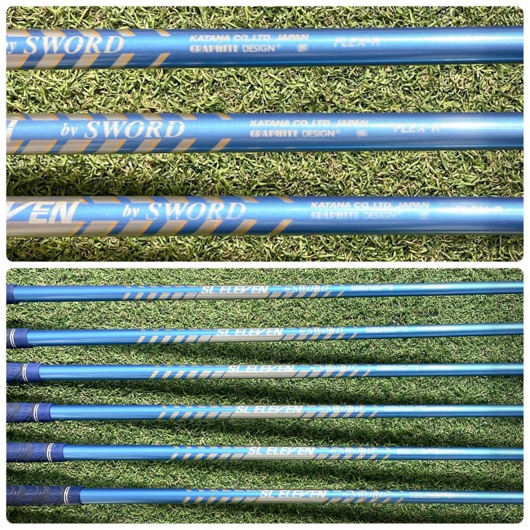 【超豪華9本】カタナ スウォード スナイパーSL EVEVEN アイアン R 右