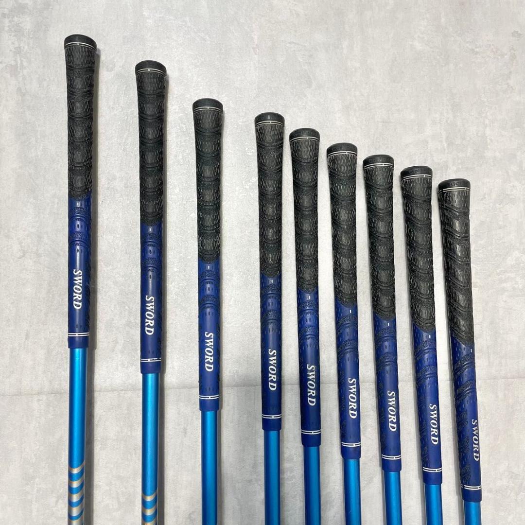 【超豪華9本】カタナ スウォード スナイパーSL EVEVEN アイアン R 右