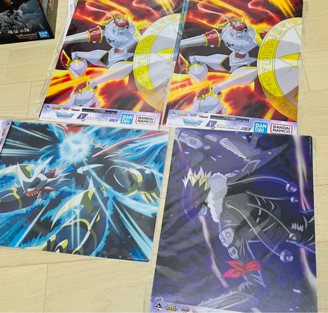 最安値★一番くじ 「デジモン」光を放つふたつの力 B賞 デュークモン 魂豪示像他