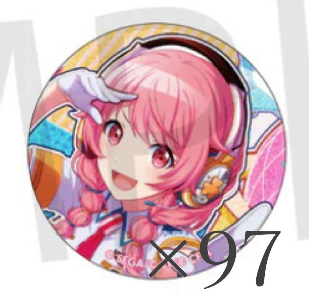 プロセカ グリッター缶バッジ28A 桃井愛莉 97個