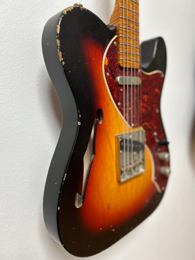 MJT telecaster バーズアイネックアッシュボディ