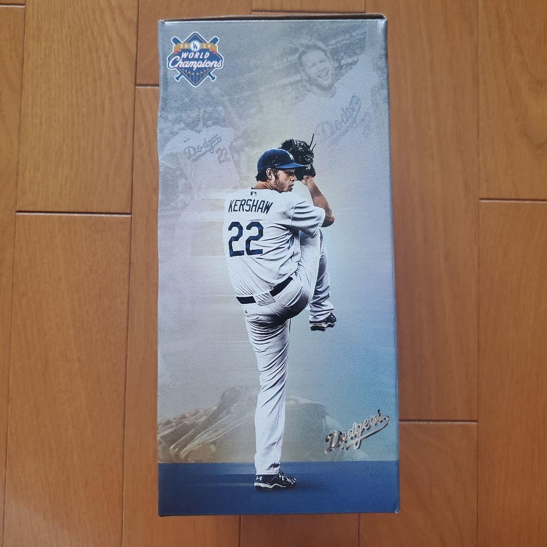 ドジャース クレイトン・カーショウ 3000奪三振記念ボブルヘッド人形。