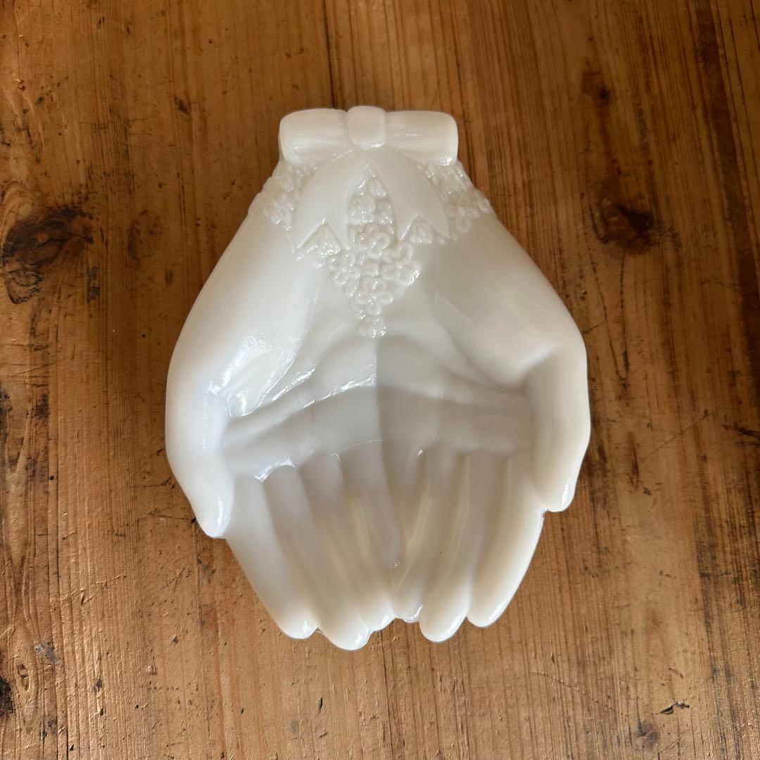 エイボン avon 手 ソープディッシュ ハンド アシュトレイ ヴィンテージ