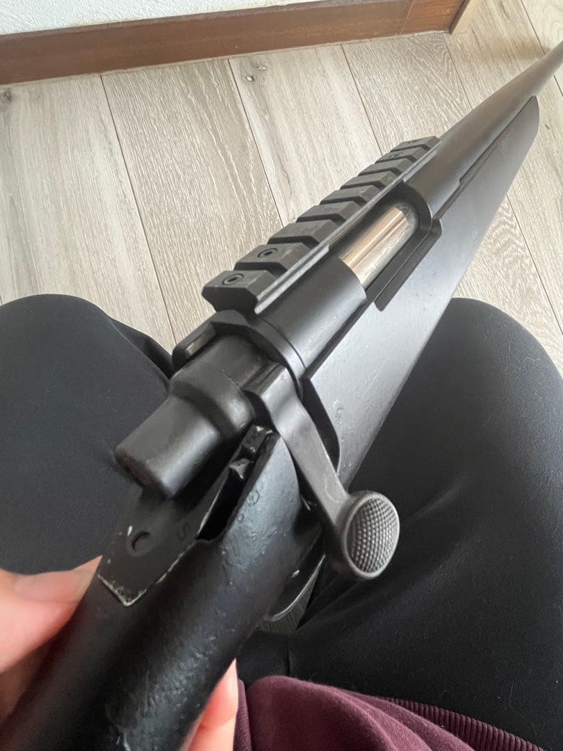 【塗装可】スナイパーライフル ボルトアクション おまけ付き