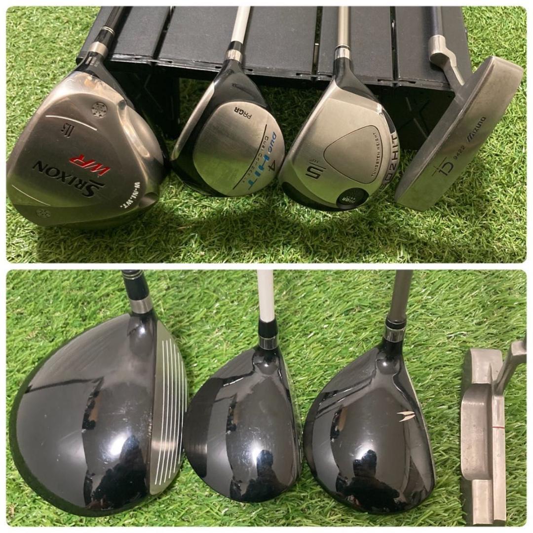 初心者オススメ！　SRIXON PRGR メンズ ゴルフクラブ 11本