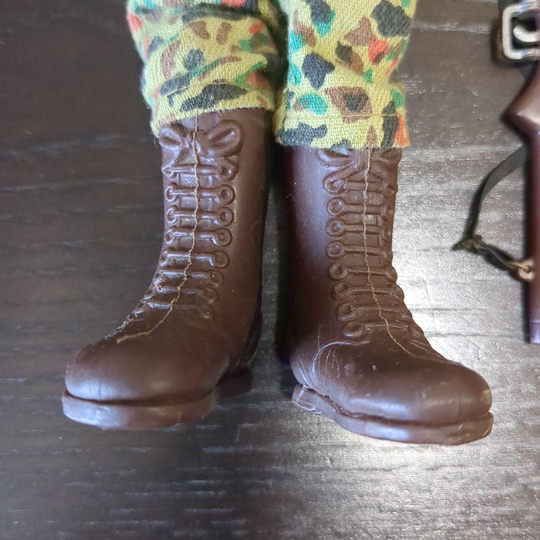 60年代　ハスブロ　GIジョー　カモフラージュ　　海兵隊　装備セット