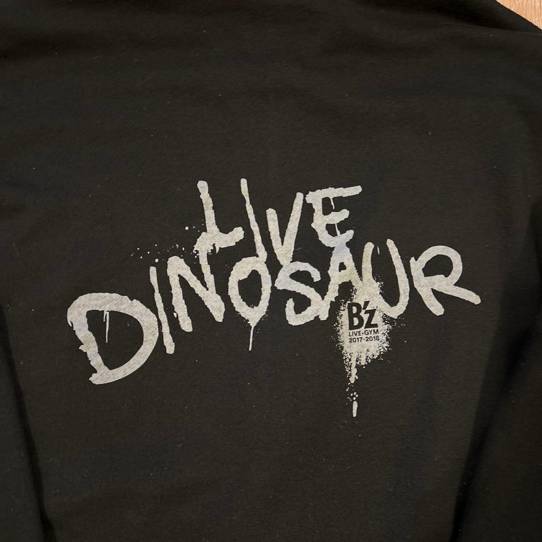 B'z 2017-2018 LIVE DINOSAUR パーカー XL 黒