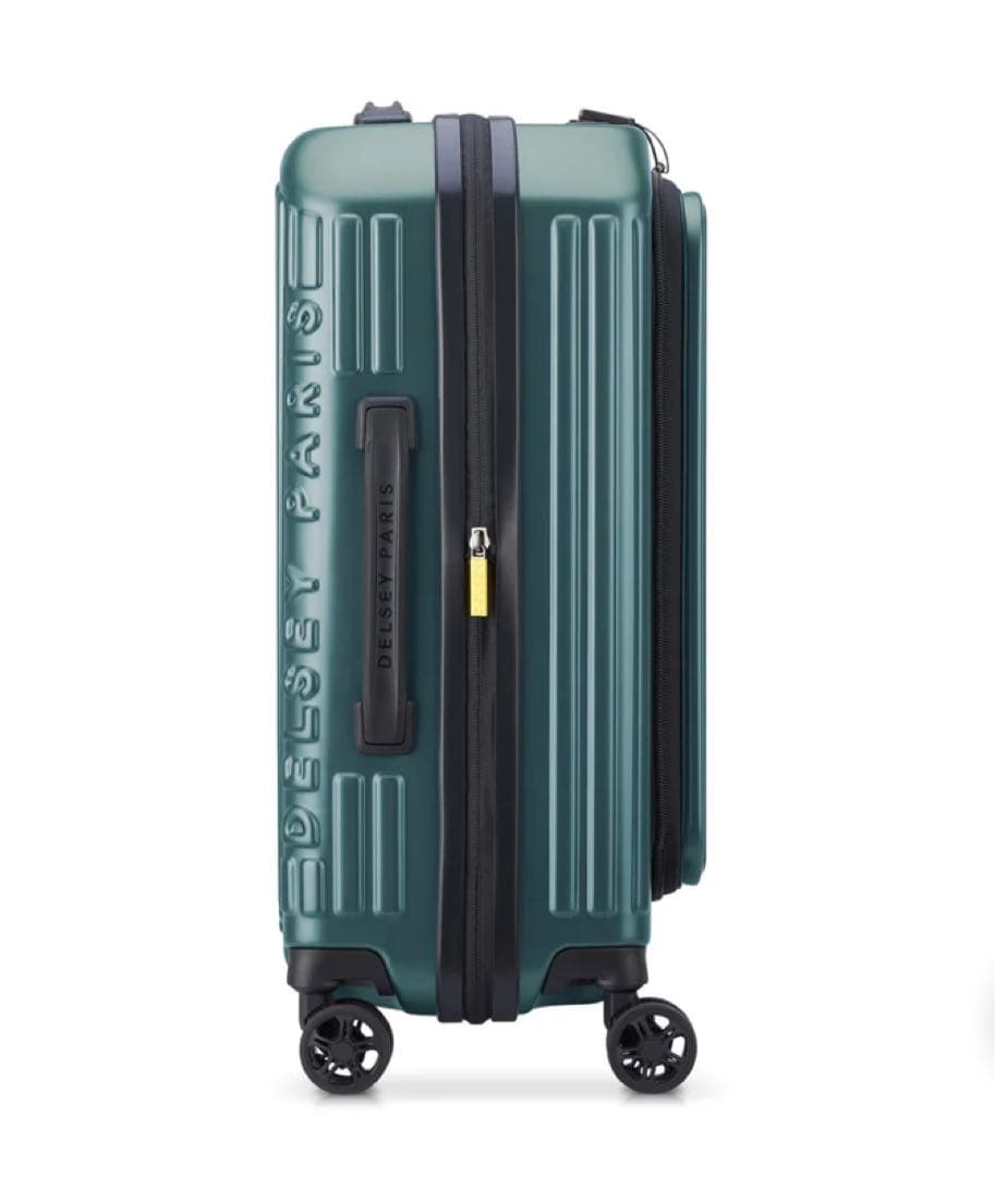 デルセー新品フロントオープン スーツケース機内持ち込み38L➕4L 拡張機能