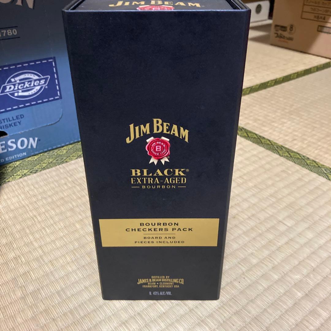 ジムビーム　超激レアボトル　チェッカーズパック
