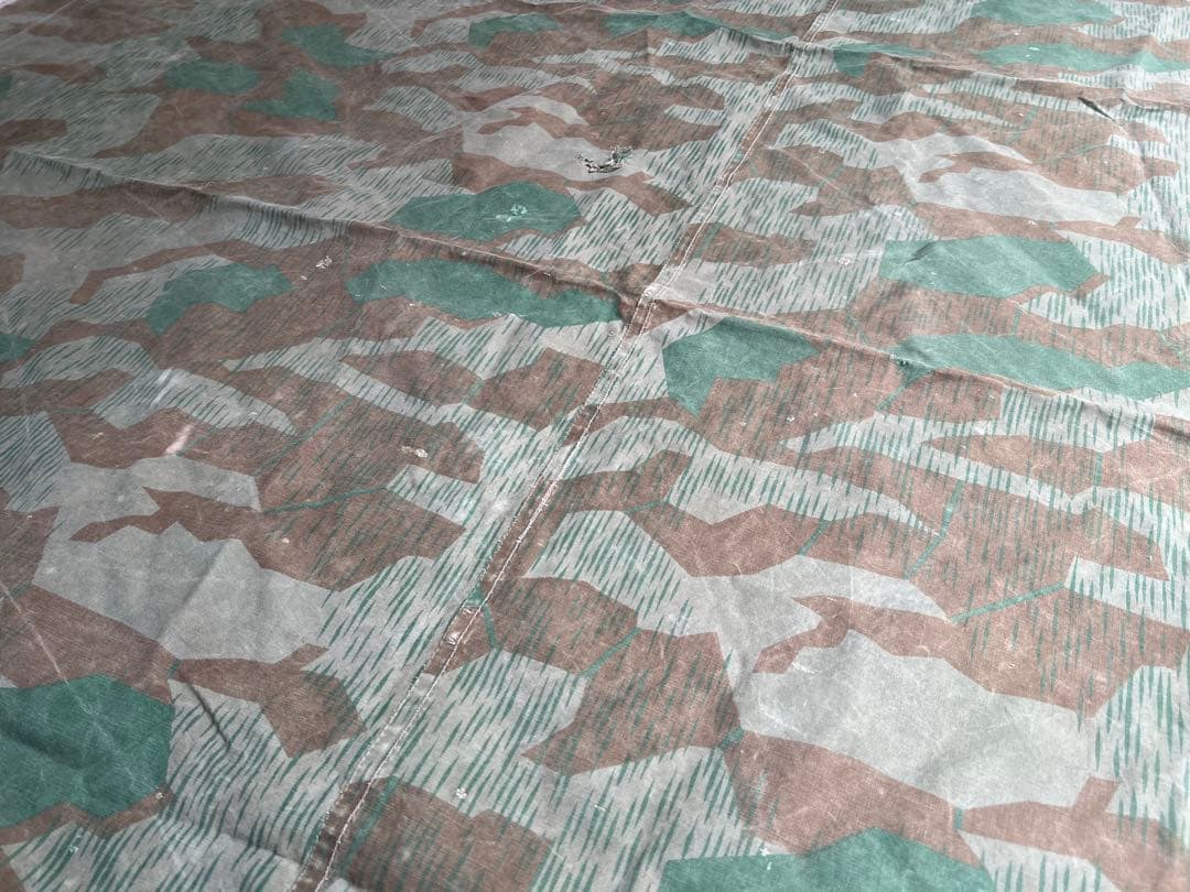 40s スイス軍幕 スプリンターカモ ツェルトバーン ミリタリー テント