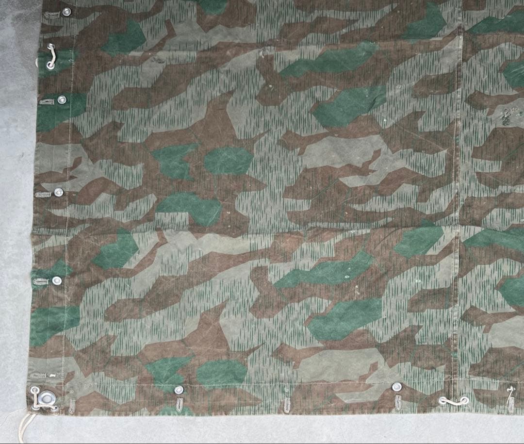40s スイス軍幕 スプリンターカモ ツェルトバーン ミリタリー テント