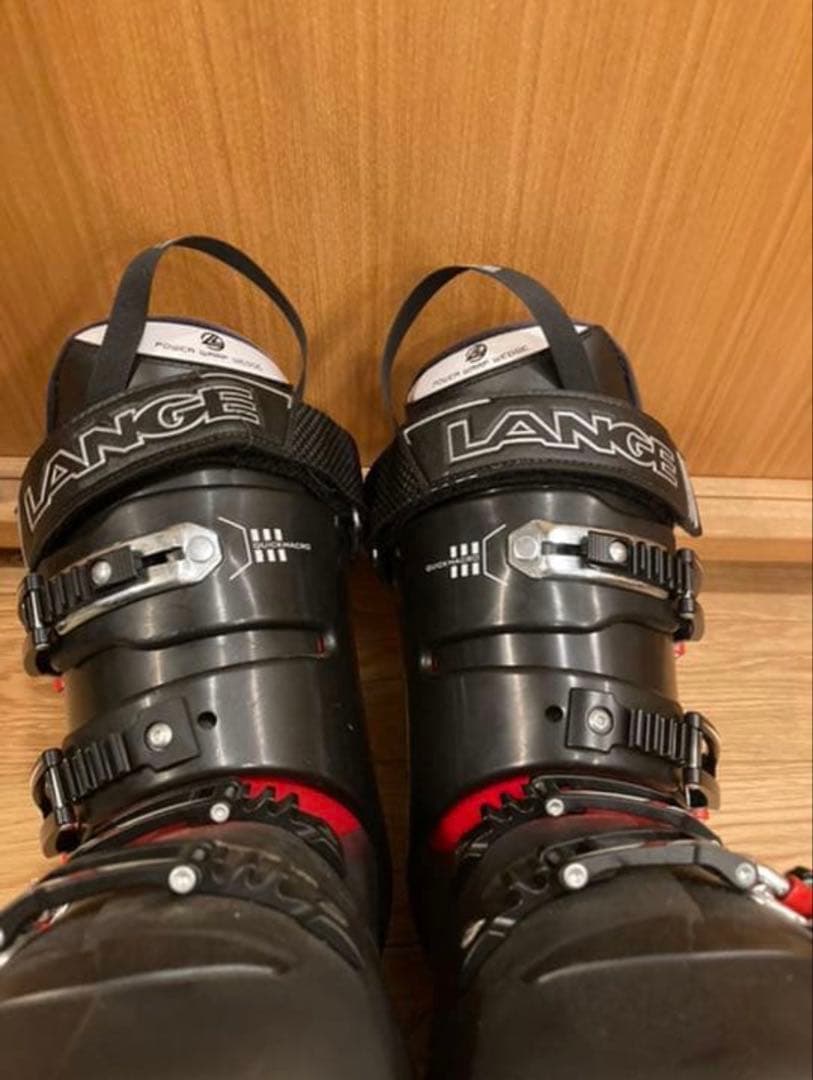 LANGE SX 80 スキー ブーツ 黒/赤