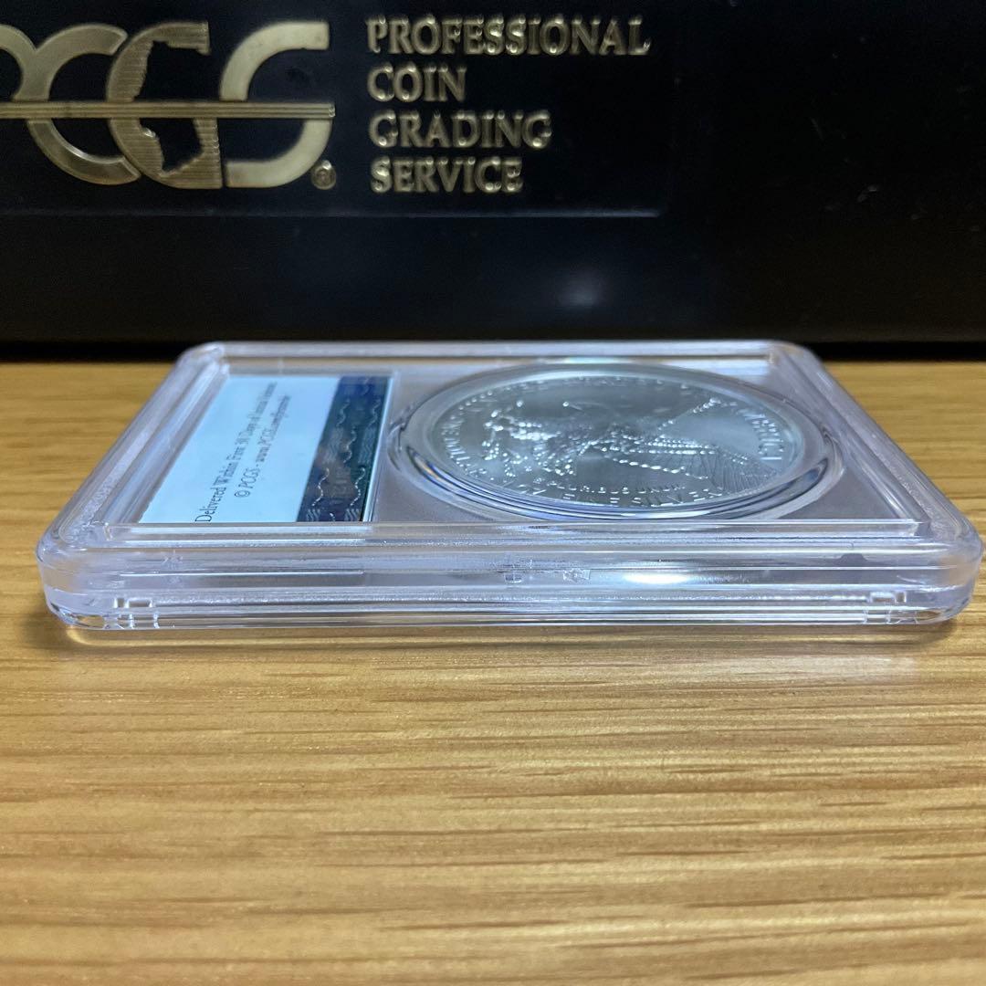 【新品】Silver Eagle イーグル銀貨2023 PCGS MS70