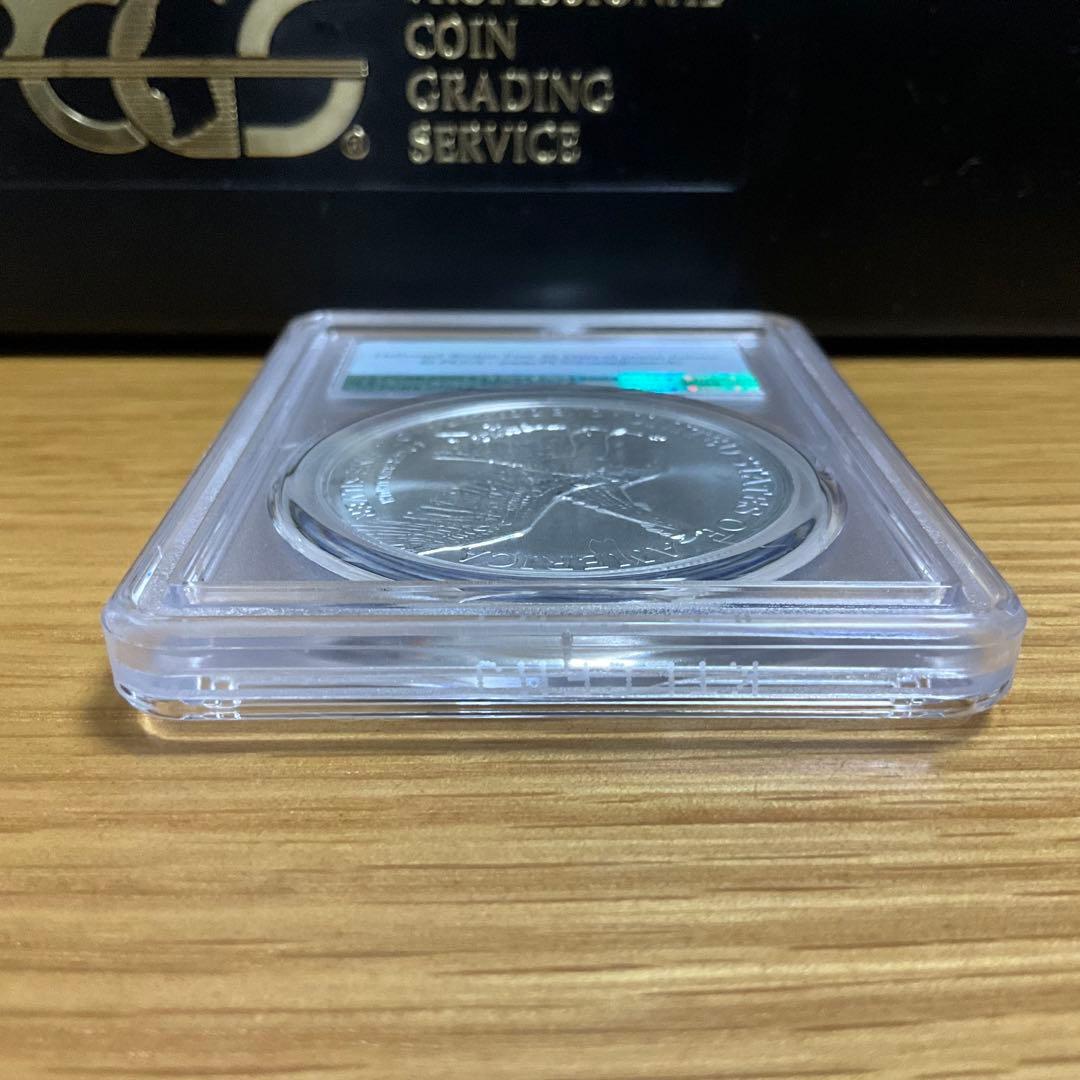 【新品】Silver Eagle イーグル銀貨2023 PCGS MS70