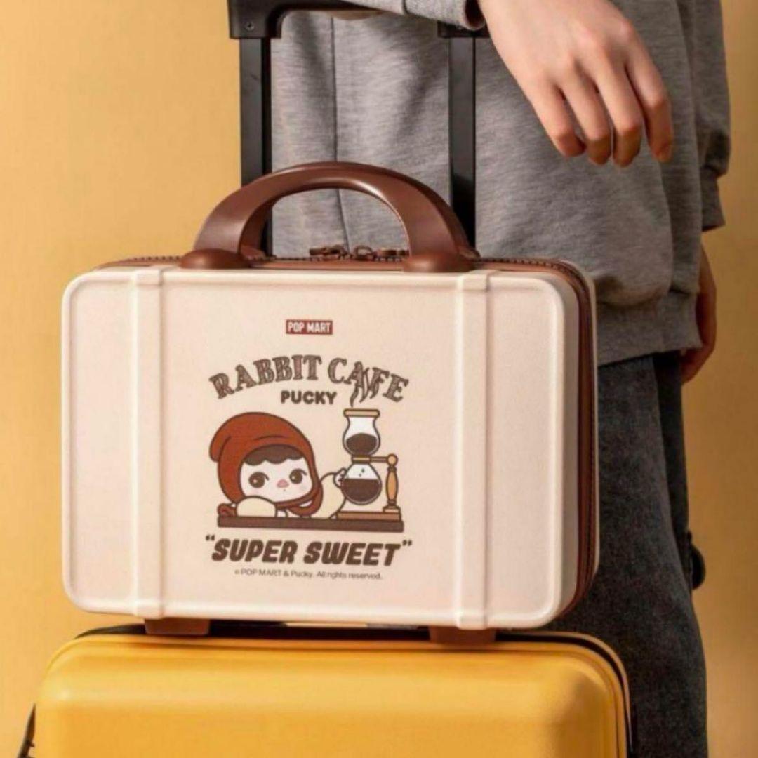 【公式/未使用】POPMART Pucky rabbit Cafe スーツケース