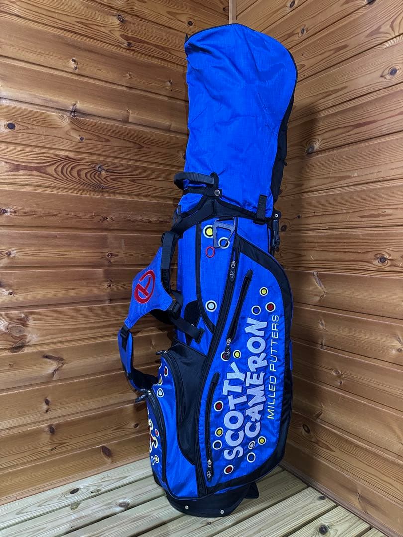 SCOTTY CAMERON キャディバッグ 青