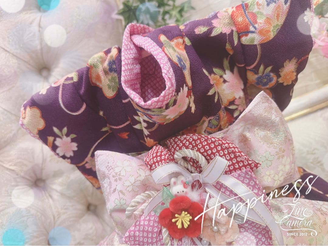 B412.pon2pan2☆オーダー☆犬2ウェイお着物☆犬着物