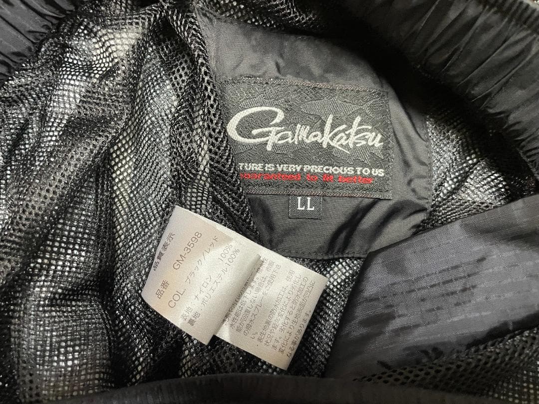 赤ドラム　がまかつ ドライスーツ GM-3598 サイズ LL