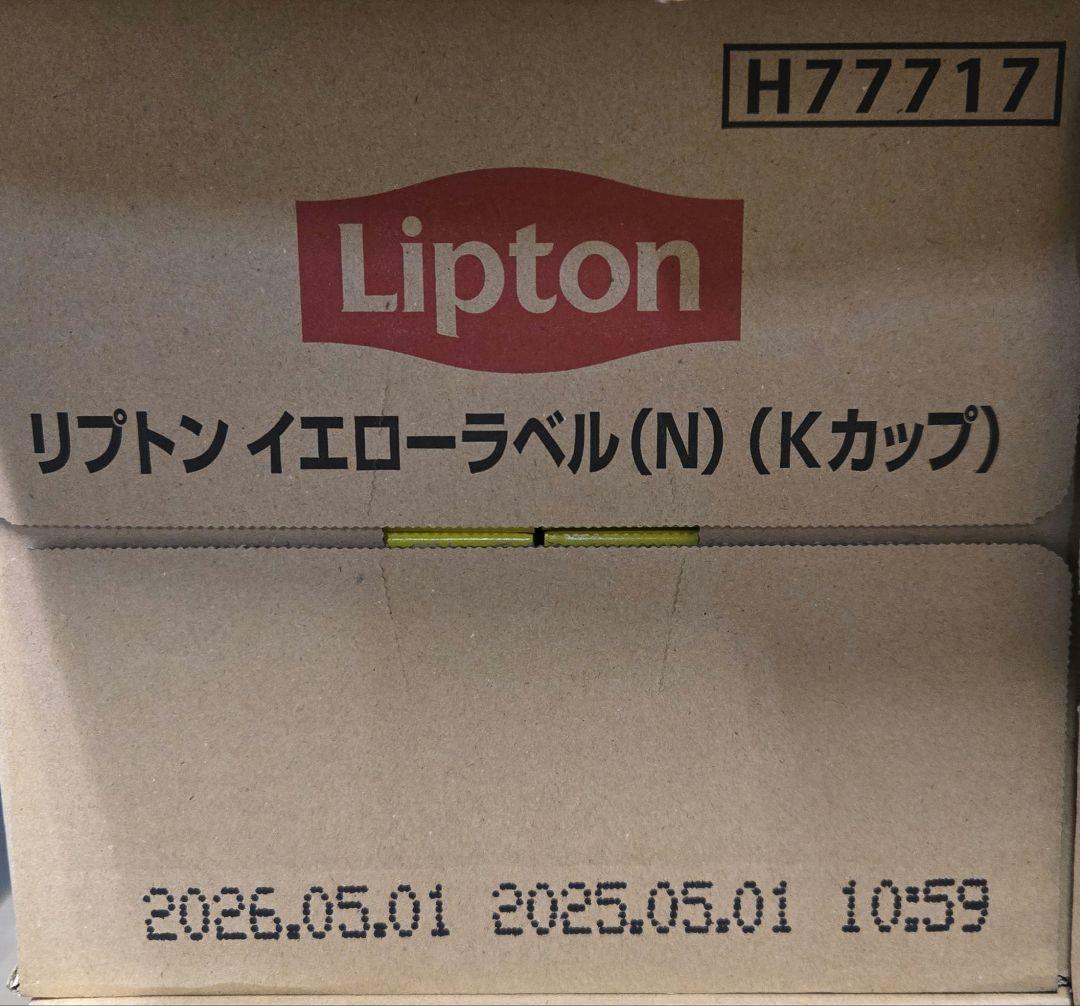 超お得商品～キューリグkカップ　リプトンイエローラベル　10箱セット