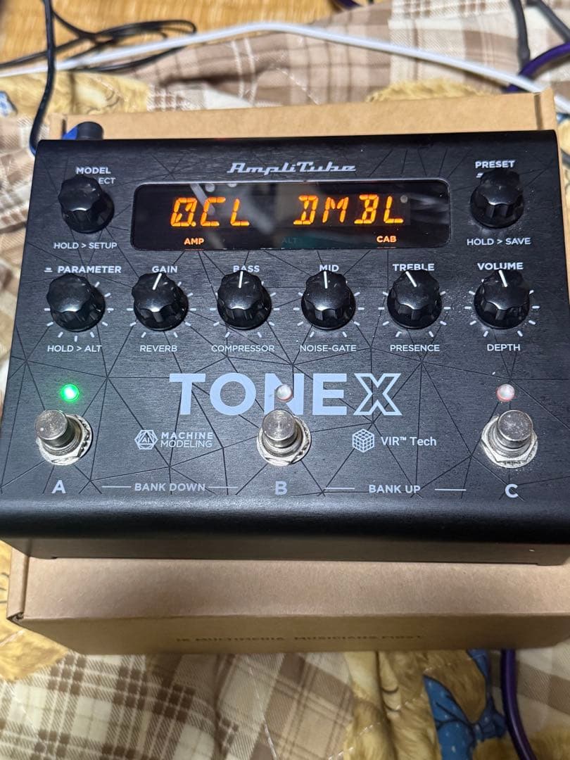 ik multimedia tonex pedal air step付き