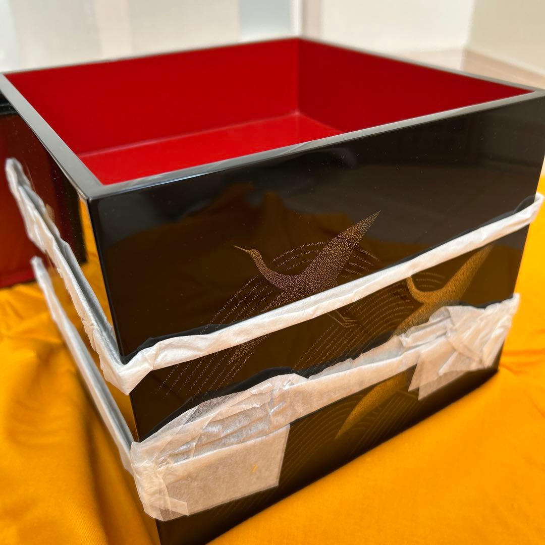 三谷吾一　輪島塗　三段重