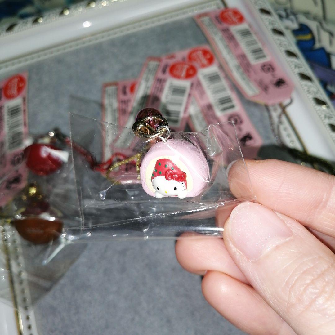 ハローキティ　根付け　和菓子　5種