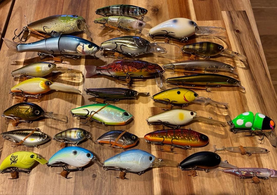 バス釣り　ビッグベイト　ハードルアー　その他　整理品　引退セット